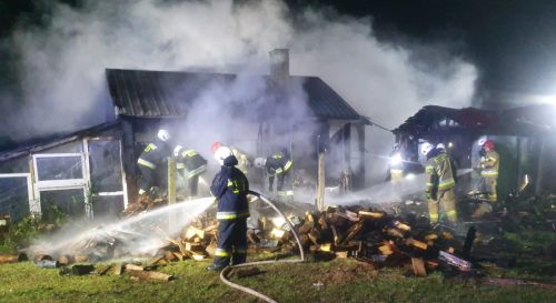 Pożar w Lemanach